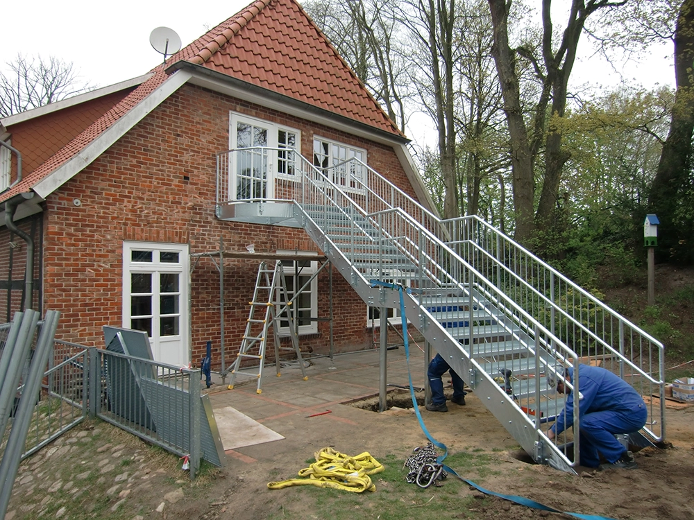 Treppen-Balkone